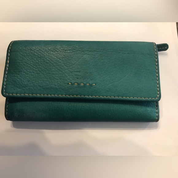 Fossil Handbags - Fossil wallet leather green